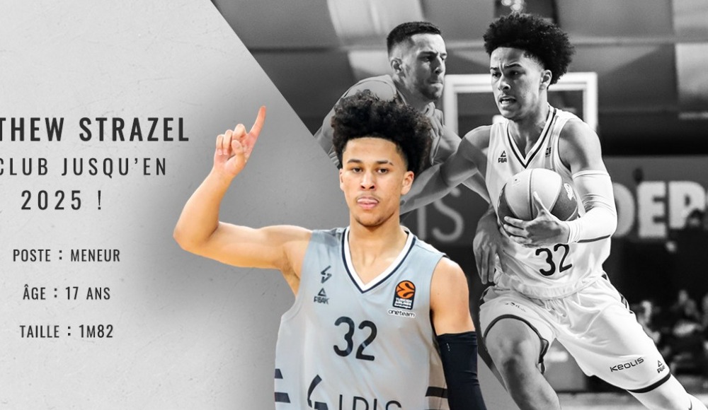 ASVEL, 17 yaşındaki basketbolcusu Strazel ile nikah tazeledi