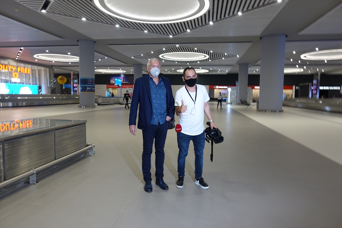 İstanbul'a geldi