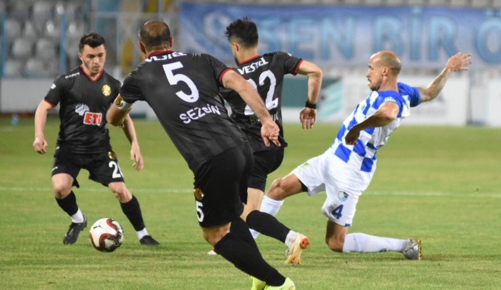 Erzurumspor son dakika golüyle kazandı