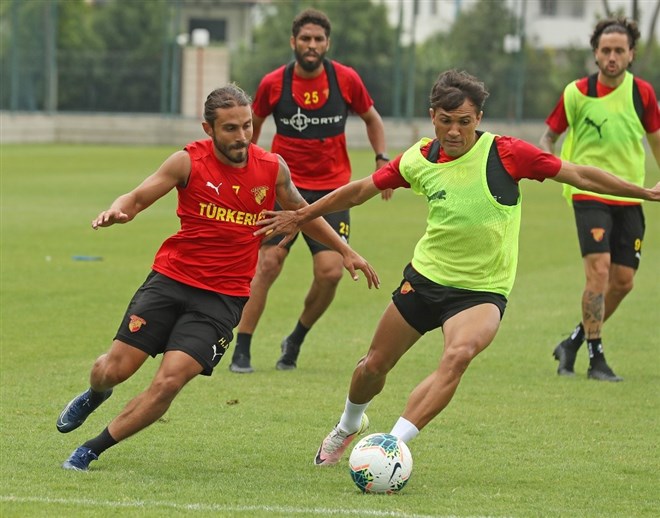 Göztepe’de Alanyaspor maçı hazırlıkları sürüyor