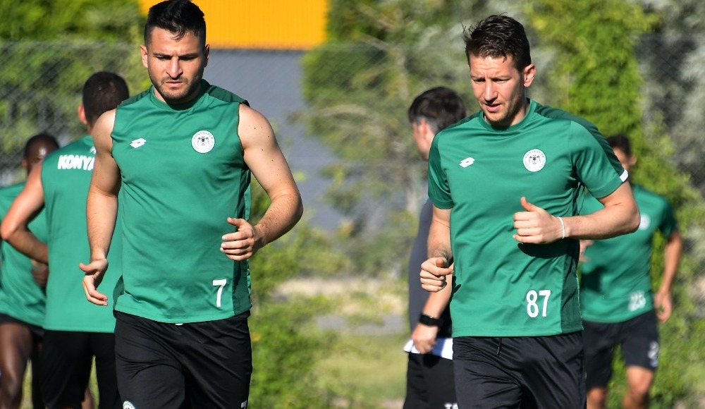 Konyaspor, Beşiktaş maçı hazırlıklarını sürdürdü