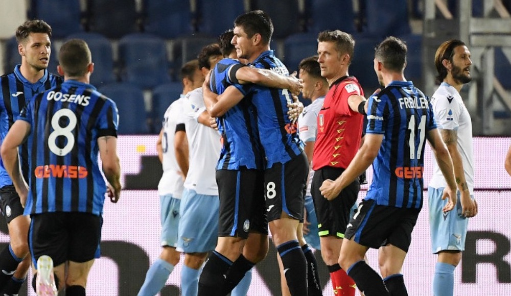Lazio'ya zirve yolunda darbe! Atalanta'dan geri dönüş...