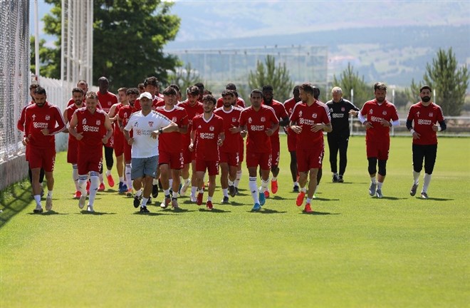 Sivasspor, Kayserispor maçına hazırlanıyor