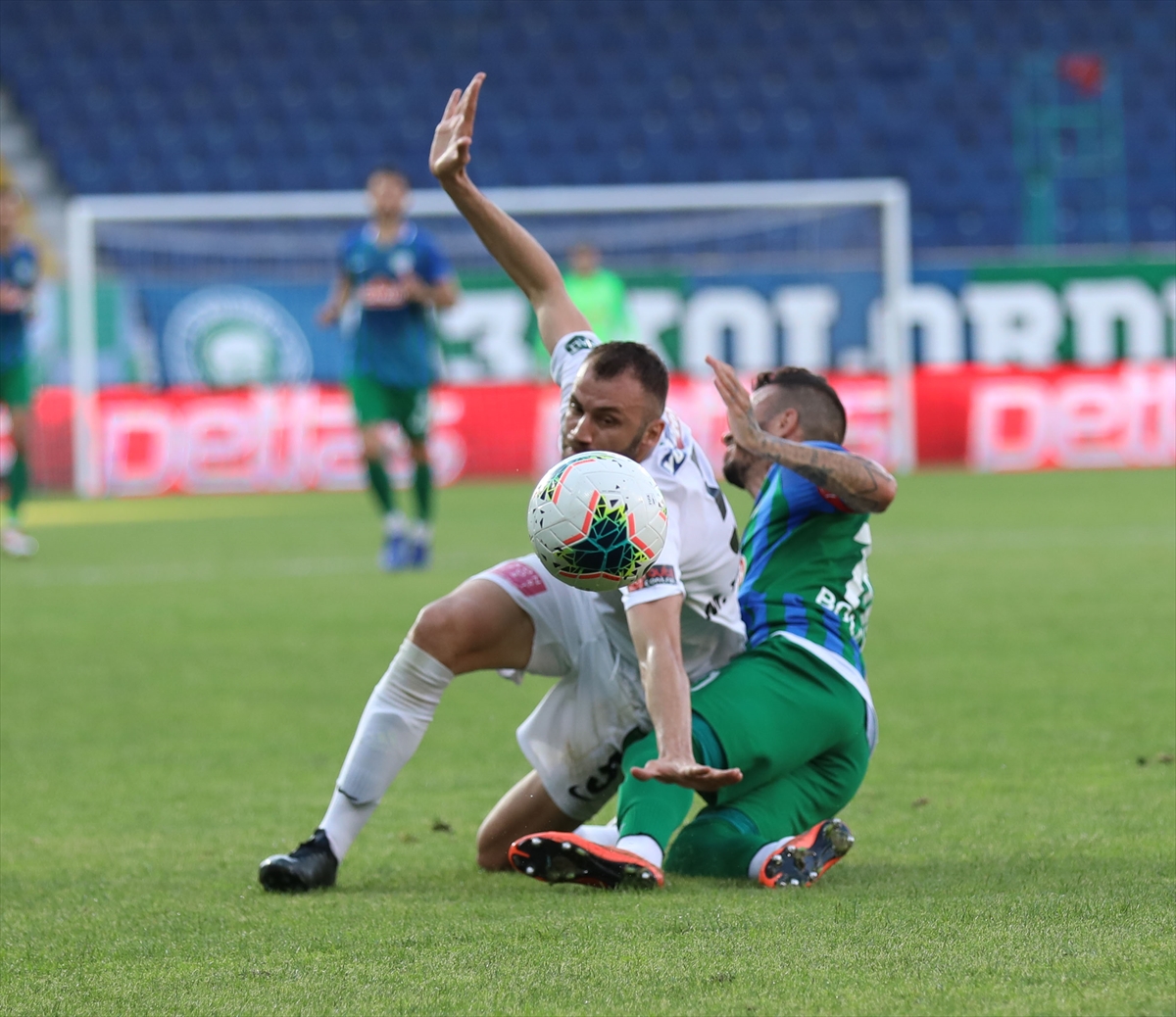 Rizespor - Denizlispor maçından dakikalar
