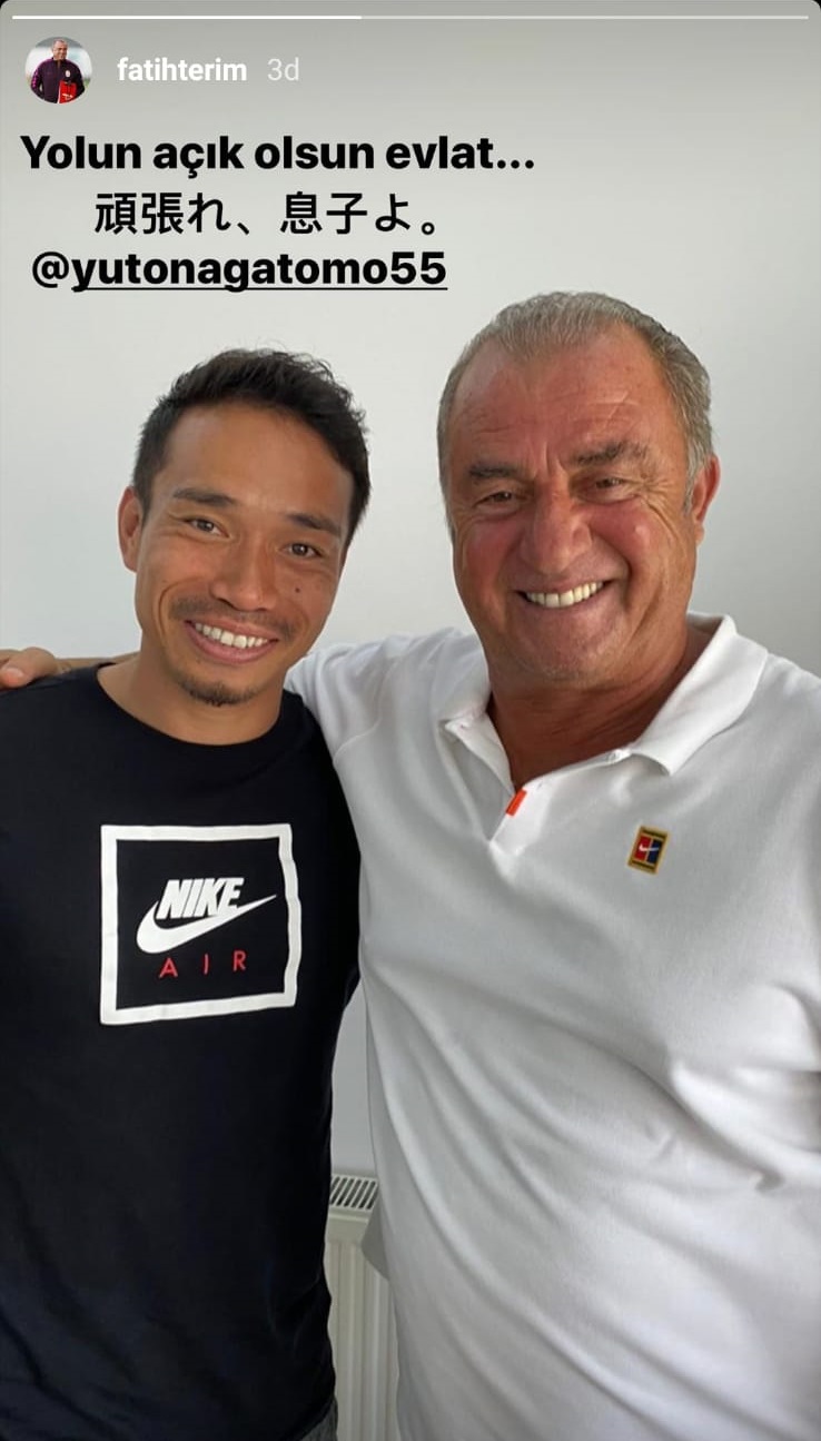 Fatih Terim'den Nagatomo paylaşımı