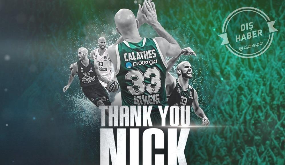 Nick Calathes, Panathinaikos'tan ayrıldı