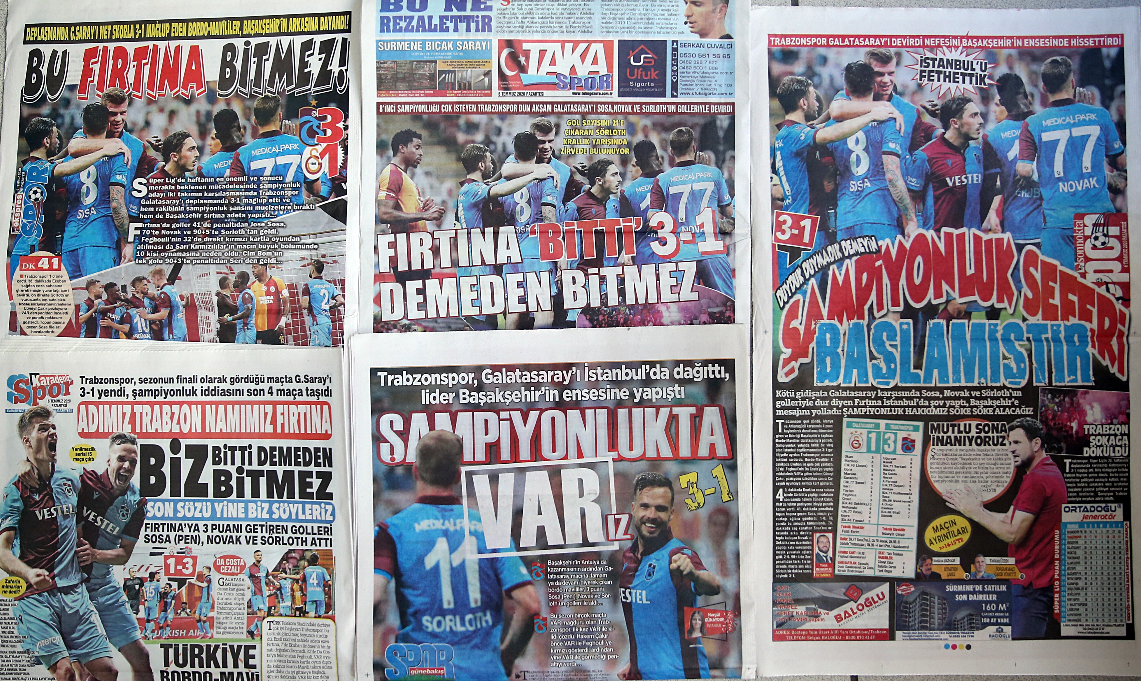 “Şampiyonluk yürüyüşü”