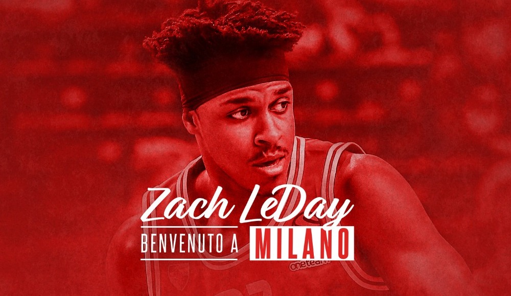 AX Armani Exchange Milan, Zach LeDay'i kadrosuna kattı