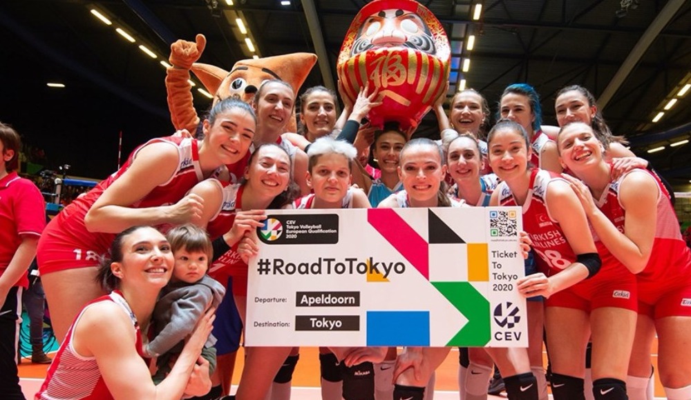 Kadın milli voleybolcuların Tokyo 2020'deki maç programı belli oldu