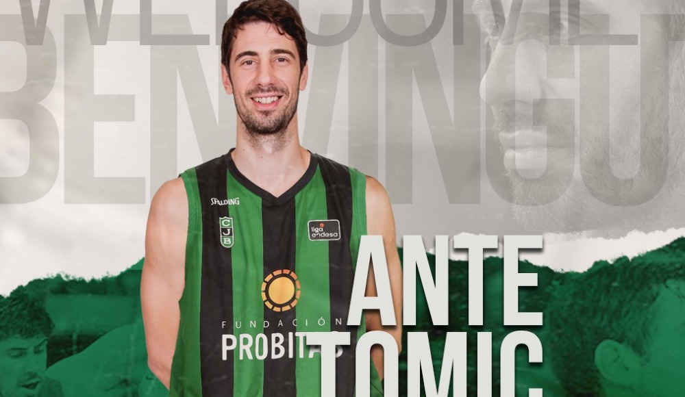 Hırvat pivot Ante Tomic, Joventut Badalona'da