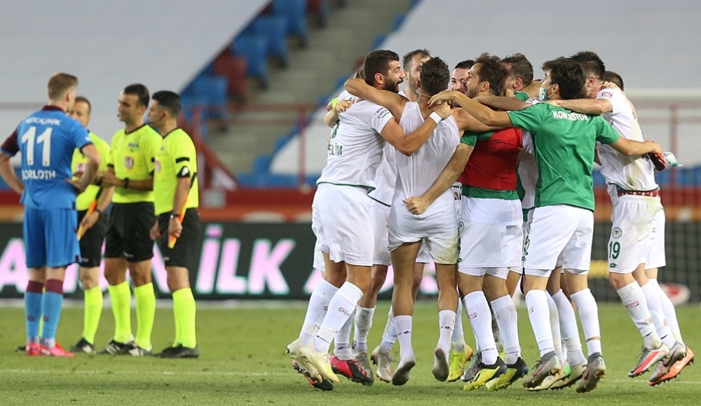 Konyasporlu futbolcular 7 gollü maç sonrası konuştu!