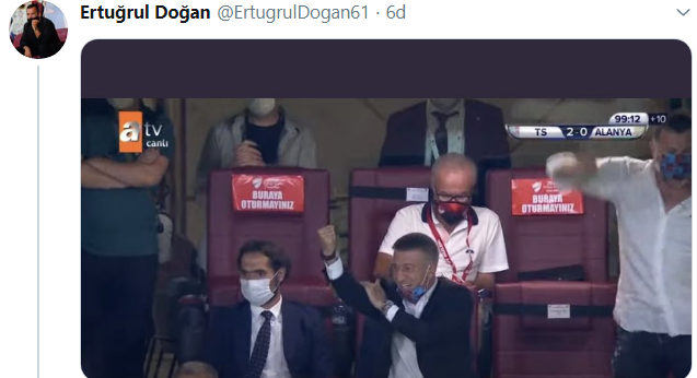 Ertuğrul Doğan'dan Ağaoğlu paylaşımı