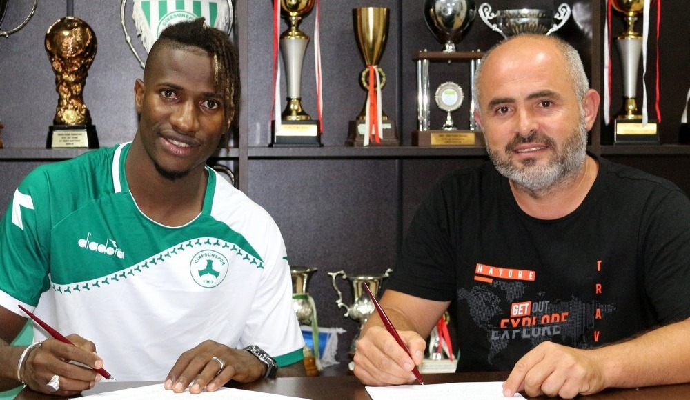 Giresunspor, İbrahima Balde ile iki yıllık sözleşme imzaladı
