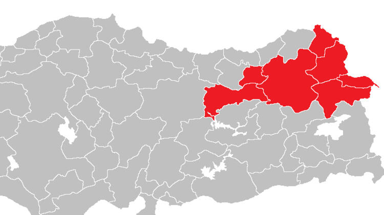 Kuzeydoğu Anadolu'da 80 yeni vaka görüldü.