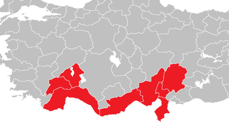 Akdeniz'de 126 yeni vaka görüldü.