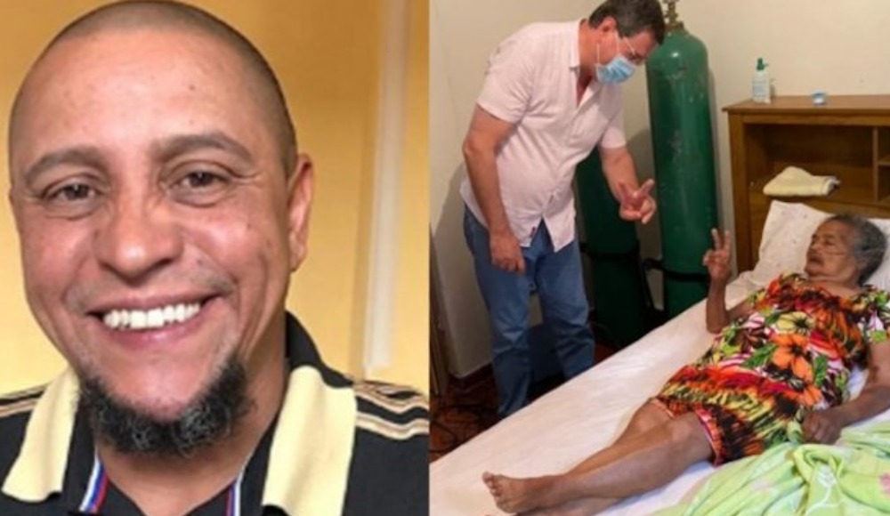 Roberto Carlos'un 100 yaşındaki babaannesi koronavirüsü yendi