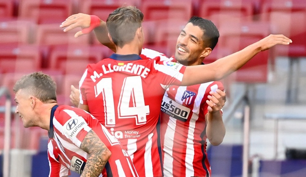 Suarez harika başladı, Atletico fark attı
