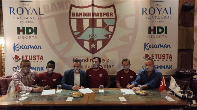 Bandırmaspor’da 4 imza birden