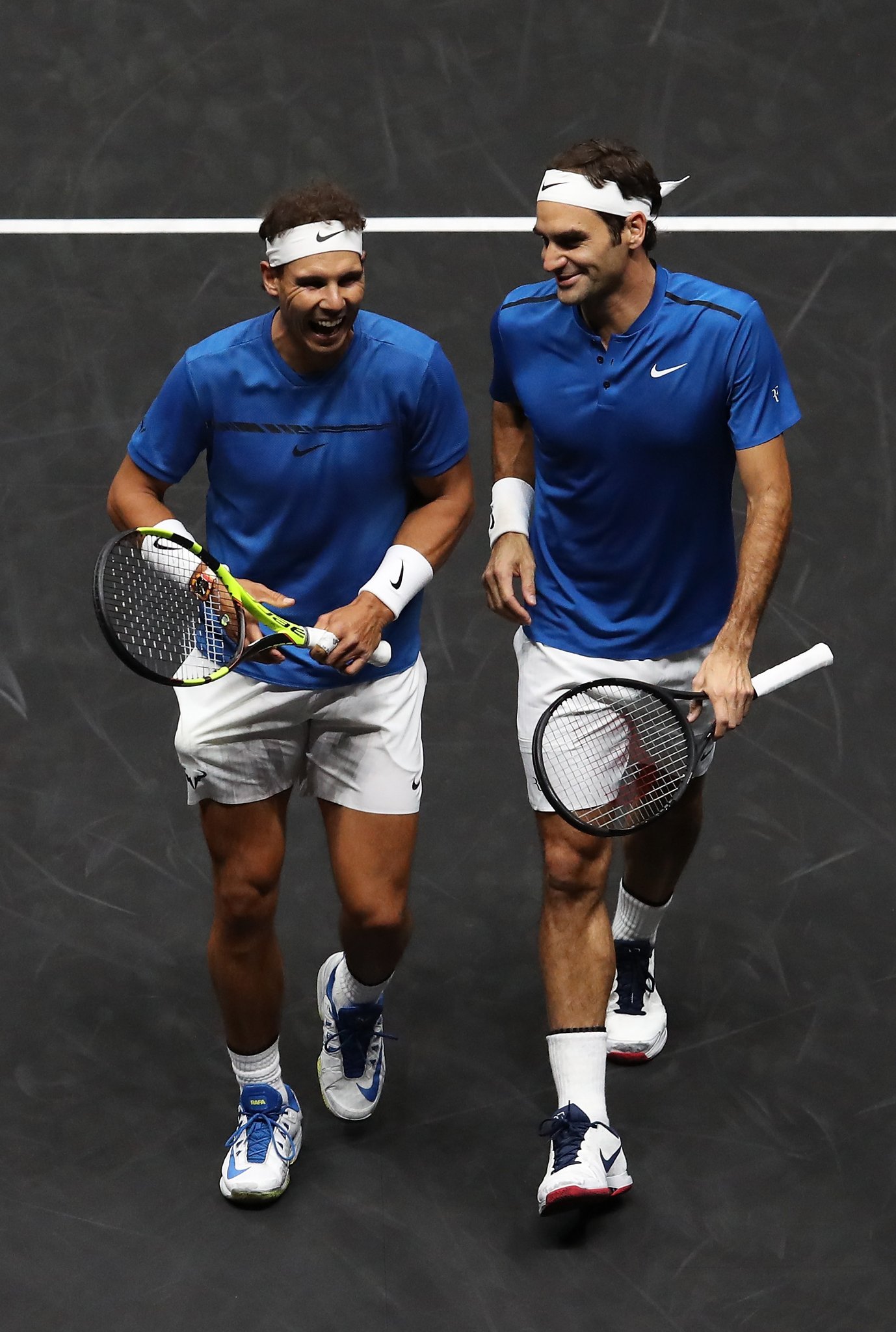 Nadal ve Federer'in şampiyonlukları