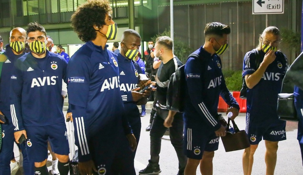 Fenerbahçe kafilesi İzmir'e geldi