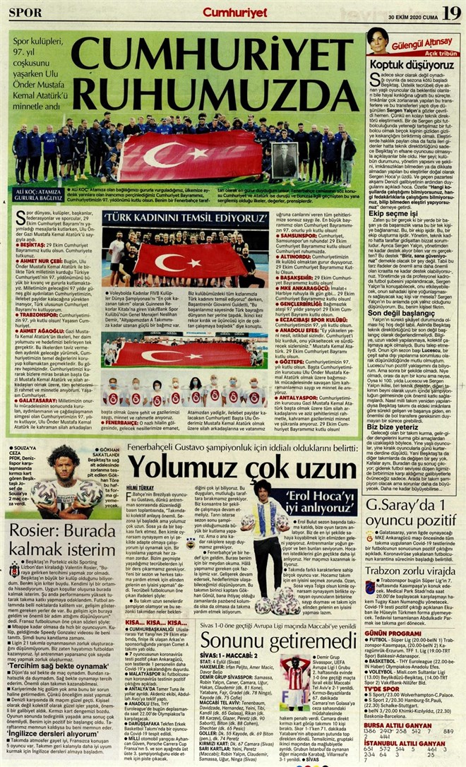 Gazeteler hangi başlıkları attı? Sporda günün manşetleri... 3 1155037 G