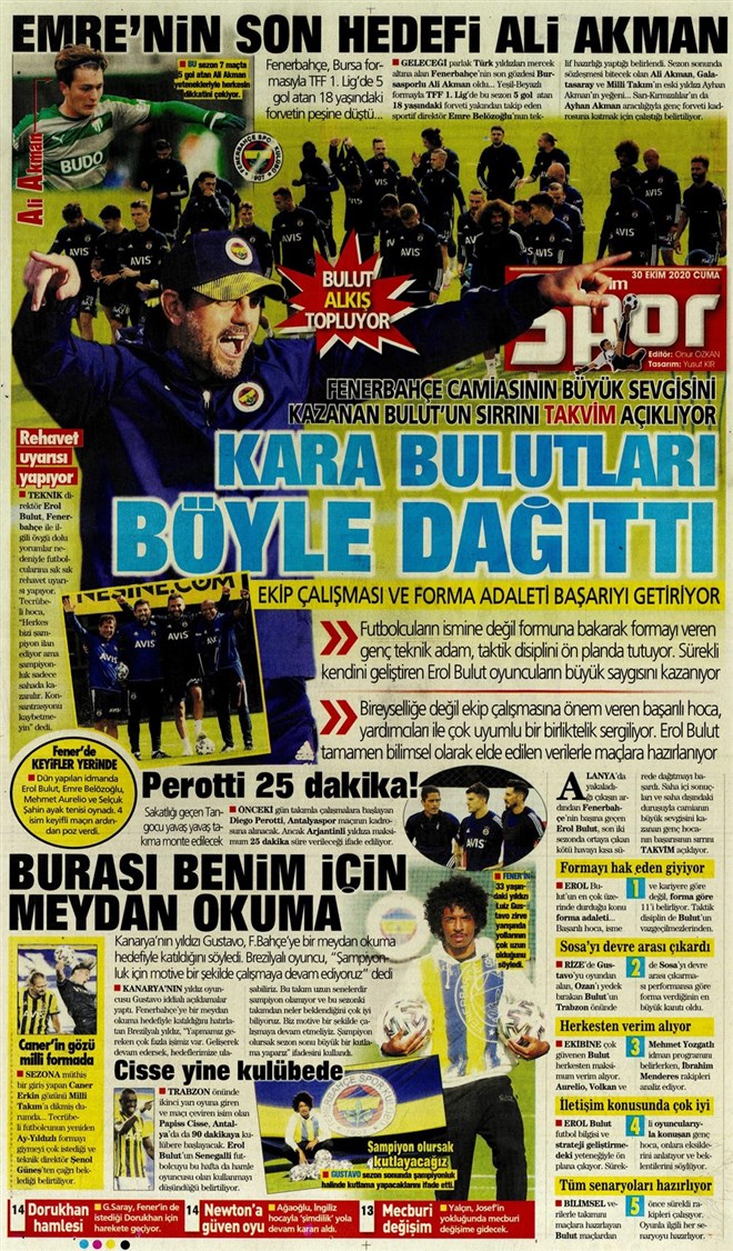 Gazeteler hangi başlıkları attı? Sporda günün manşetleri... 16 1155050 G