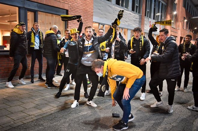 Bodö Glimt'in şampiyonluk kutlamalarından kareler!