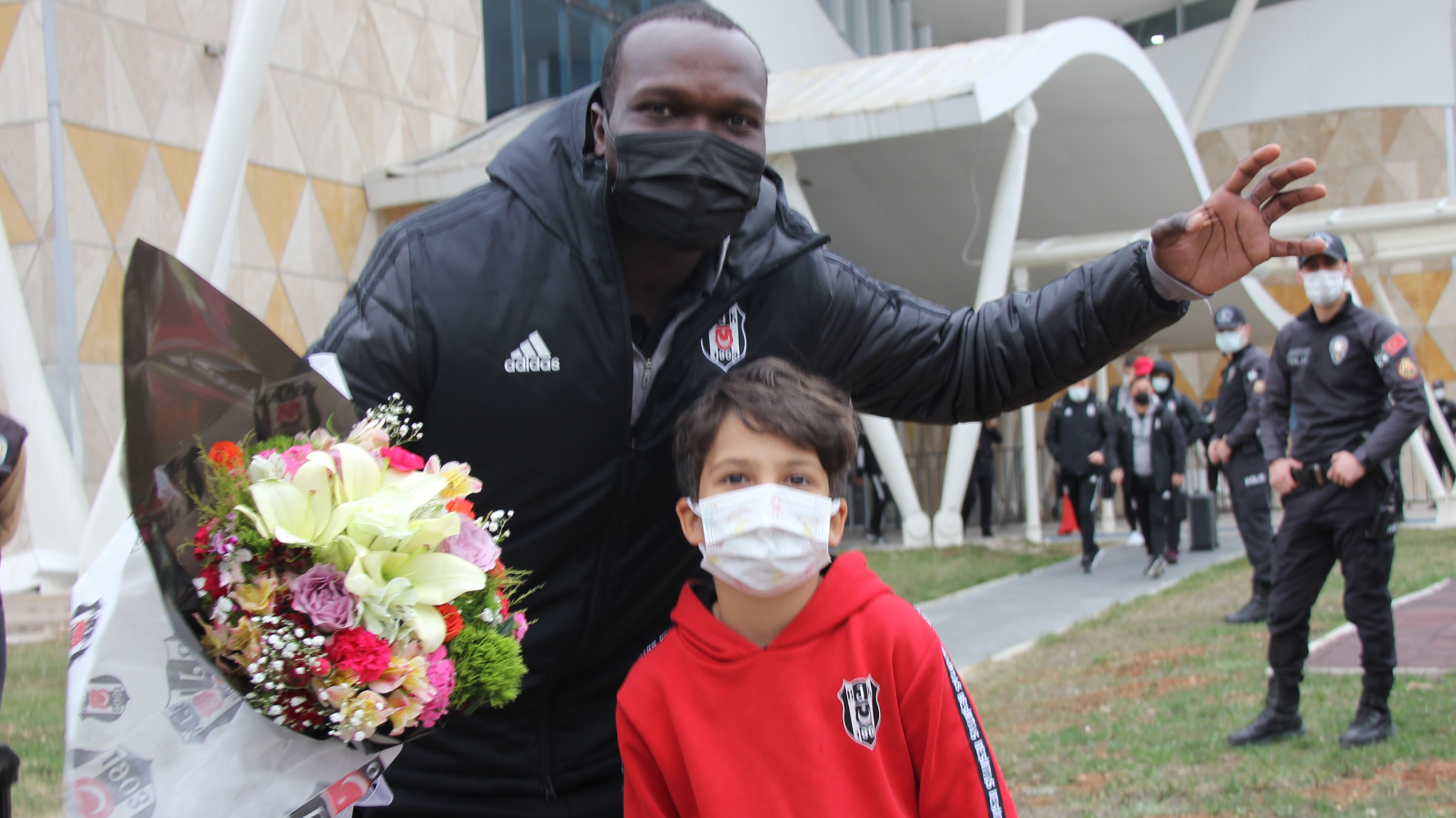 Lider Beşiktaş kafilesi Sivas’a geldi