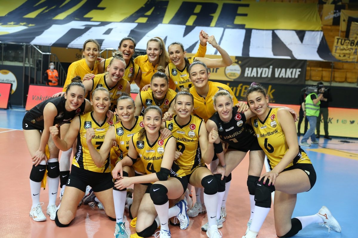 VakıfBank Kadın Voleybol Takımı Şampiyonlar Ligi'nde ...