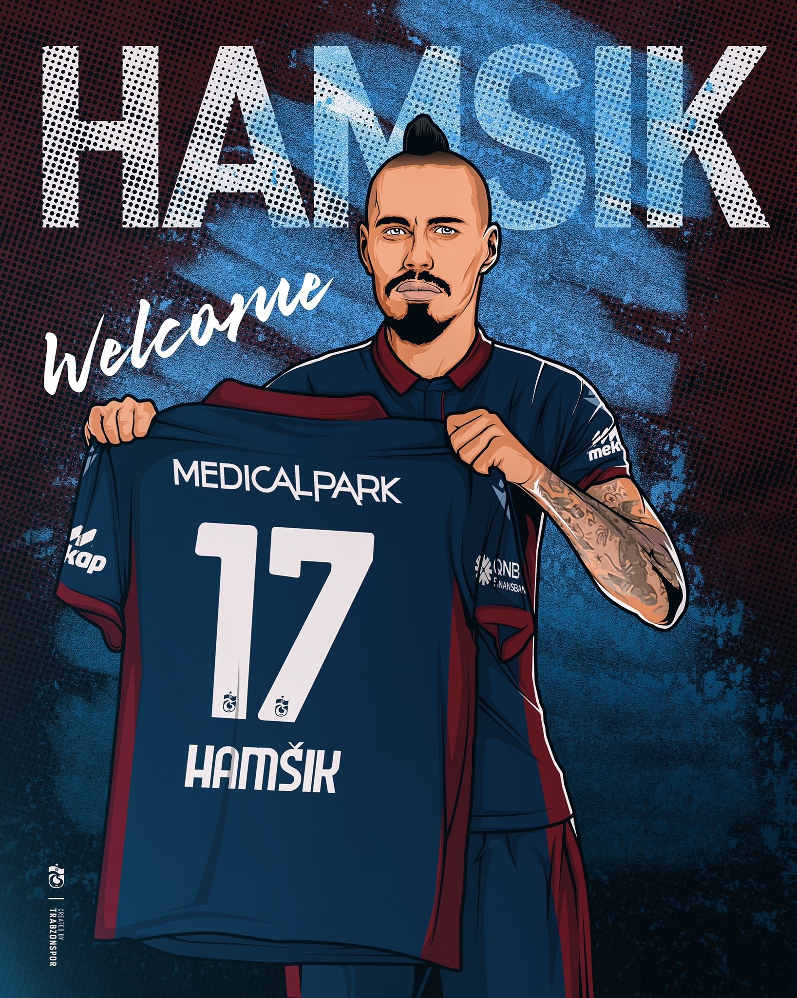 Trabzonspor'un 154. yabancısı Marek Hamsik
