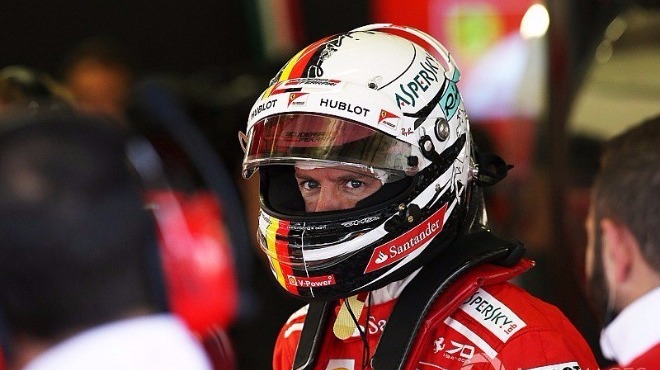 Meksika'da ilk cep Vettel'in