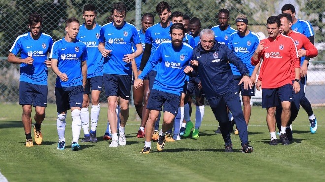 Trabzonspor eksik çalıştı!