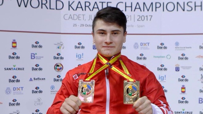 Şampiyon karateci zirveden inmek istemiyor