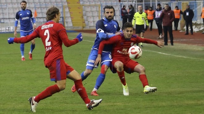 Erzurumspor - Altınordu maçında 93% doluluk oranı yakalandı