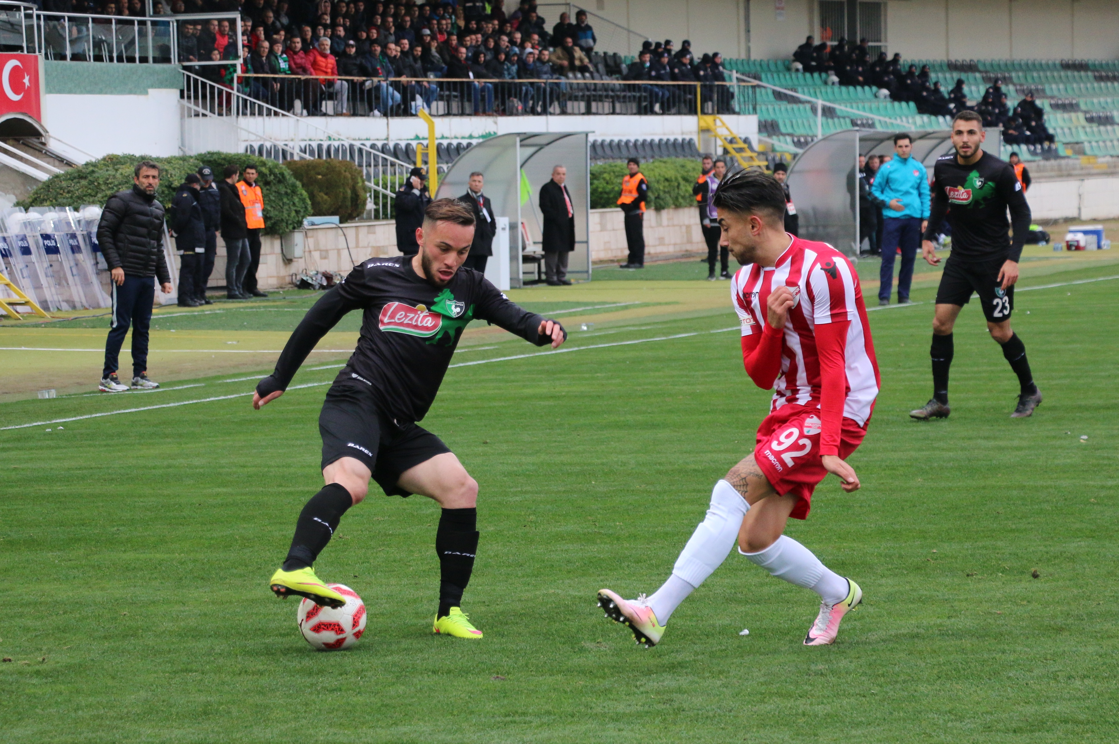 Denizlispor - Boluspor maçında 75% doluluk oranı sağlandı