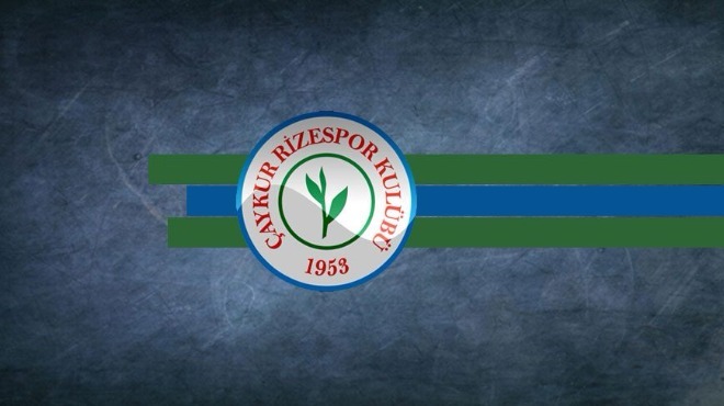 Çaykur Rizespor'dan transfer açıklaması