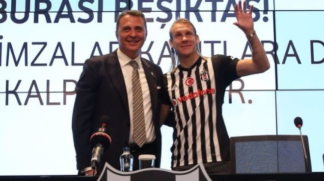 Video - Vida'dan Beşiktaş taraftarlarına Türkçe mesaj!