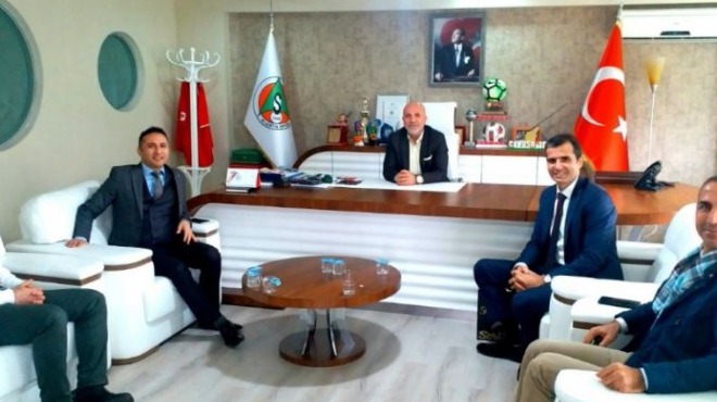 Alanyaspor'a Vakıfbank'tan ziyaret
