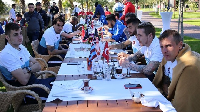 Trabzonspor, barbekü partisinde bir araya geldi