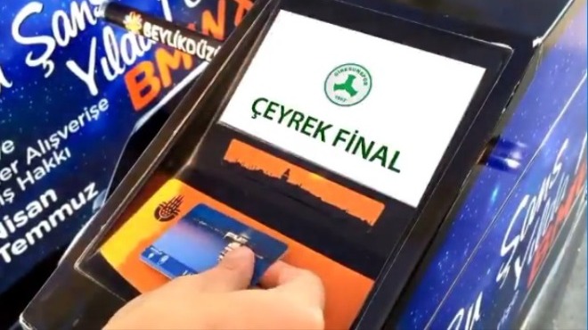 Video - Giresunspor'dan Başakşehir'e 'Akbil' göndermesi
