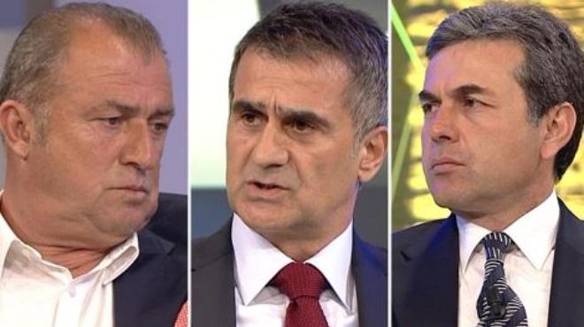'Fatih Terim ve Şenol Güneş'in olduğu sezonlarda her zaman bu ikisi favoridir Aykut Kocaman değildir'