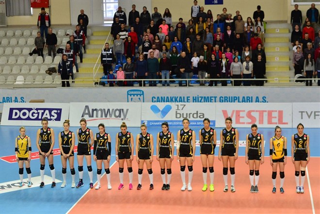Çanakkale Belediyespor: 1 - VakıfBank: 3