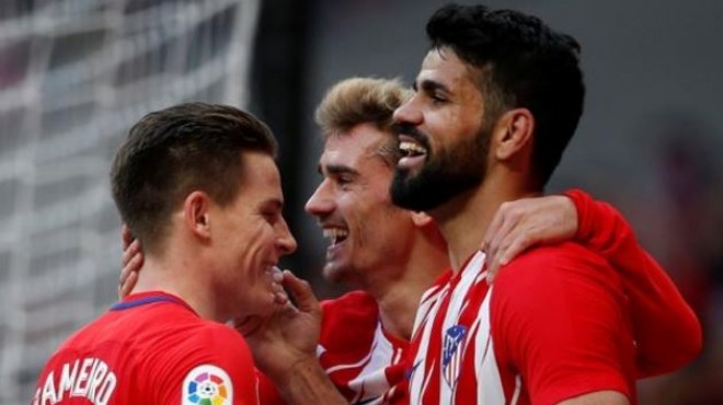 Atletico Madrid, Barcelona'yı takibini sürdürdü: 2-0!