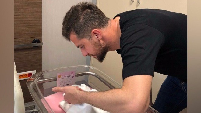 Trabzonsporlu futbolcu Uğur Demirok baba oldu