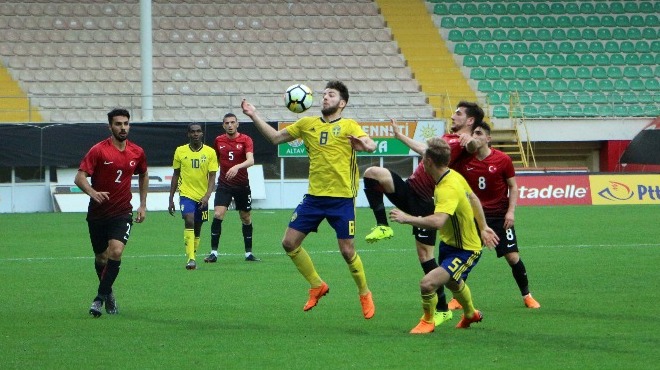 Milliler, İsveç'e farklı mağlup oldu!