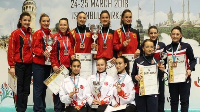 Balkan Karate Şampiyonası'nda Türkiye'den 8 madalya