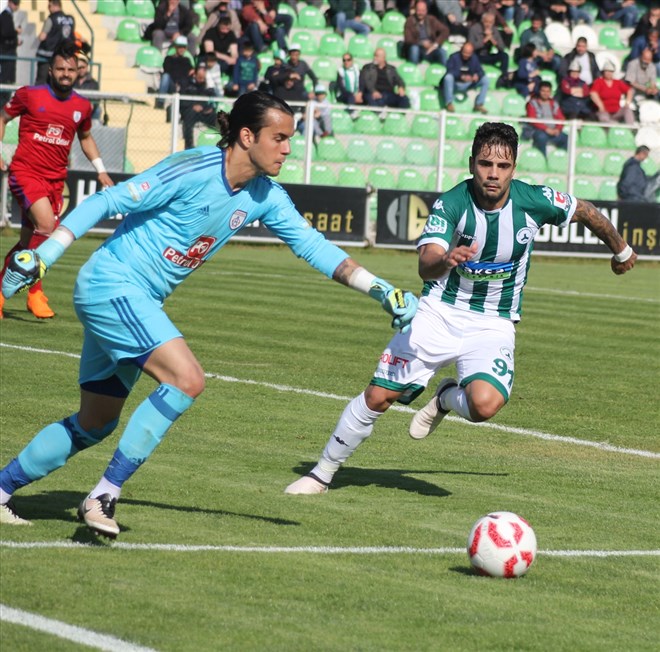 Giresunspor - Altınordu maçından dakikalar