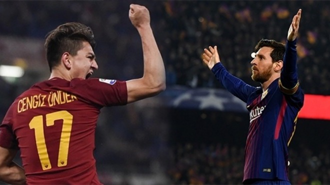 Cengiz Ünder, Messi'ye şok yaşattı!
