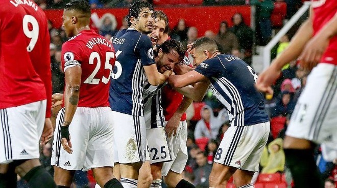 15.04.2018 Manchester United - West Bromwich 0-1 Premier Lig Maç Özeti
