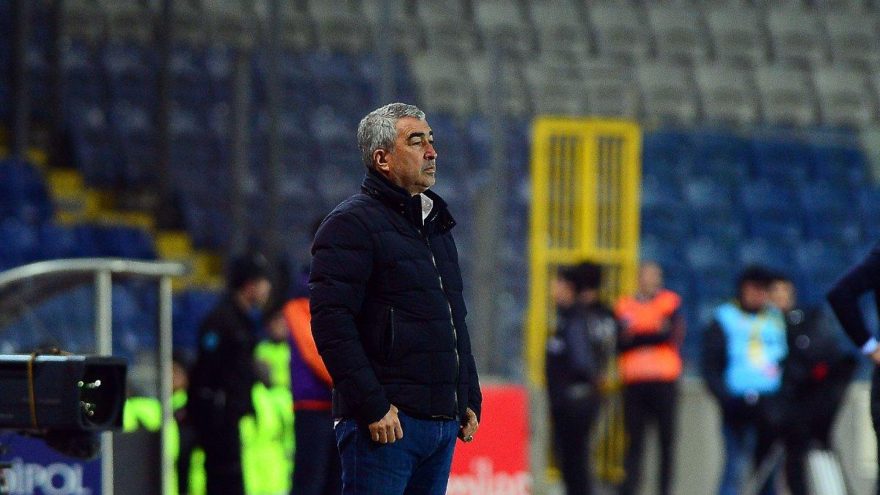 Başakşehir maçında Samet Aybaba’nın gole tepkisi